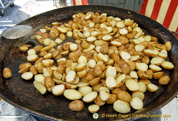 Delicious pan roasted potatoes